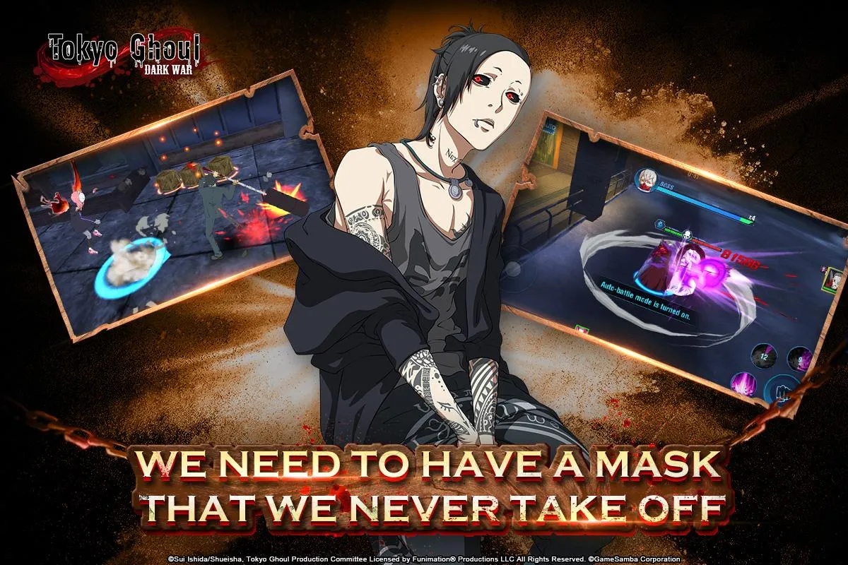 Tokyo Ghoul: Dark War Screenshot 1 Tokyo Ghoul: Dark War Screenshot 1