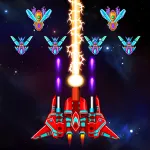 Скачать Galaxy Attack: Alien Shooter Мод (Мега Меню, Много денег, Режим бога) на Андроид