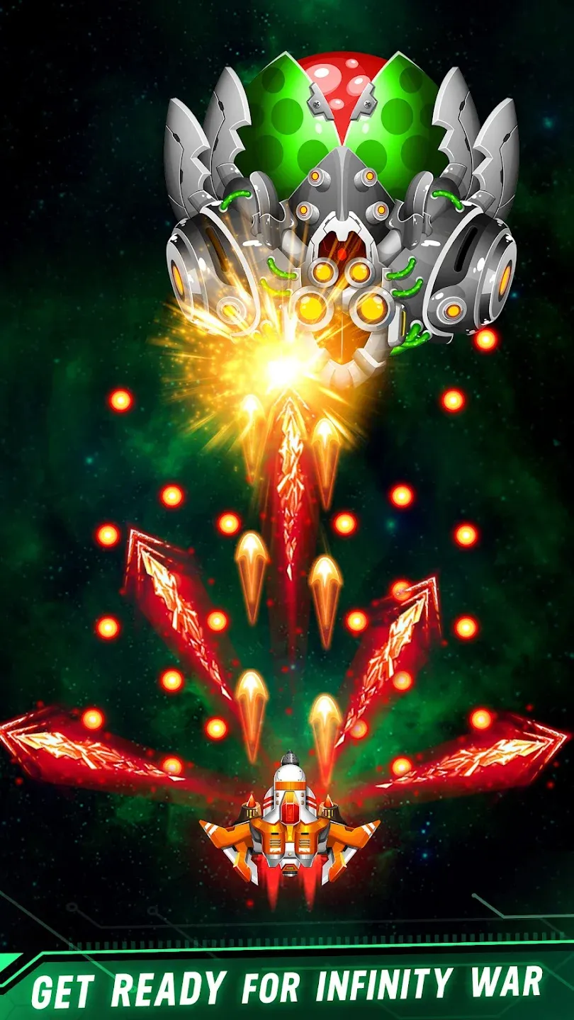 Space Shooter: Galaxy Attack v1.979 APK Мод (Мега Меню, Много денег, Режим бога) Screenshot 4 Space Shooter: Galaxy Attack v1.979 APK Мод (Мега Меню, Много денег, Режим бога) Screenshot 4