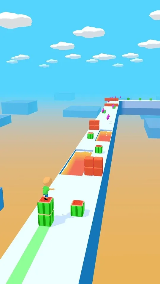 Cube Surfer! [мод: много денег] Screenshot 3