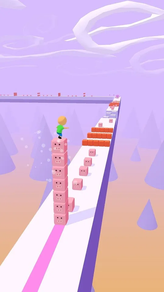 Cube Surfer! [мод: много денег] Screenshot 4