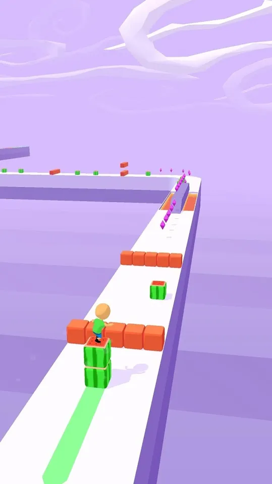 Cube Surfer! [мод: много денег] Screenshot 5