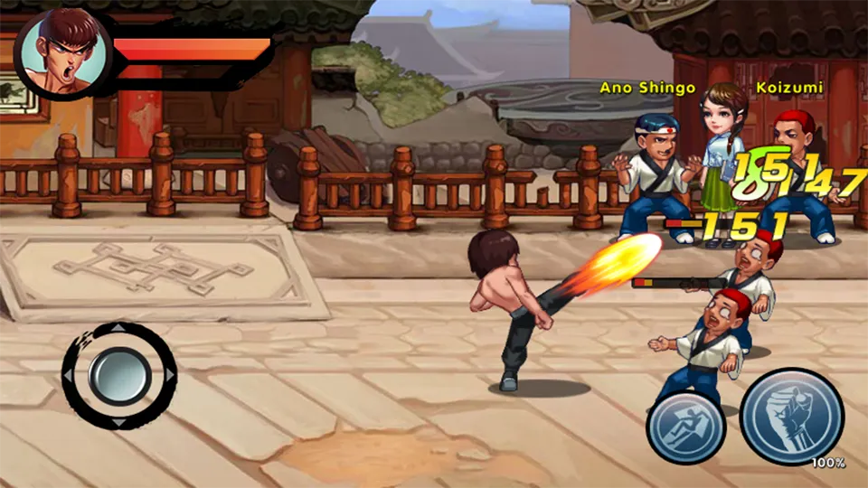One Punch Boxing – Kung Fu Attack [мод: много денег] Screenshot 1