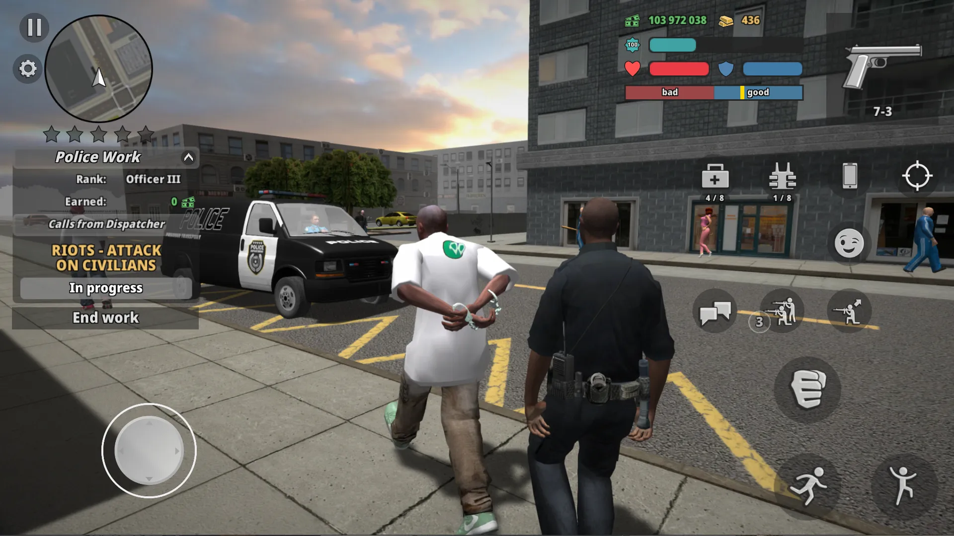 Симулятор полицейского 3D v3.5.0 APK Мод (Много денег) Screenshot 5