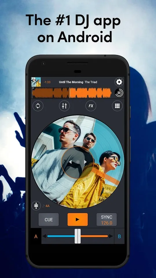 Cross DJ Pro - Mix your music [мод: полная версия] Screenshot 1
