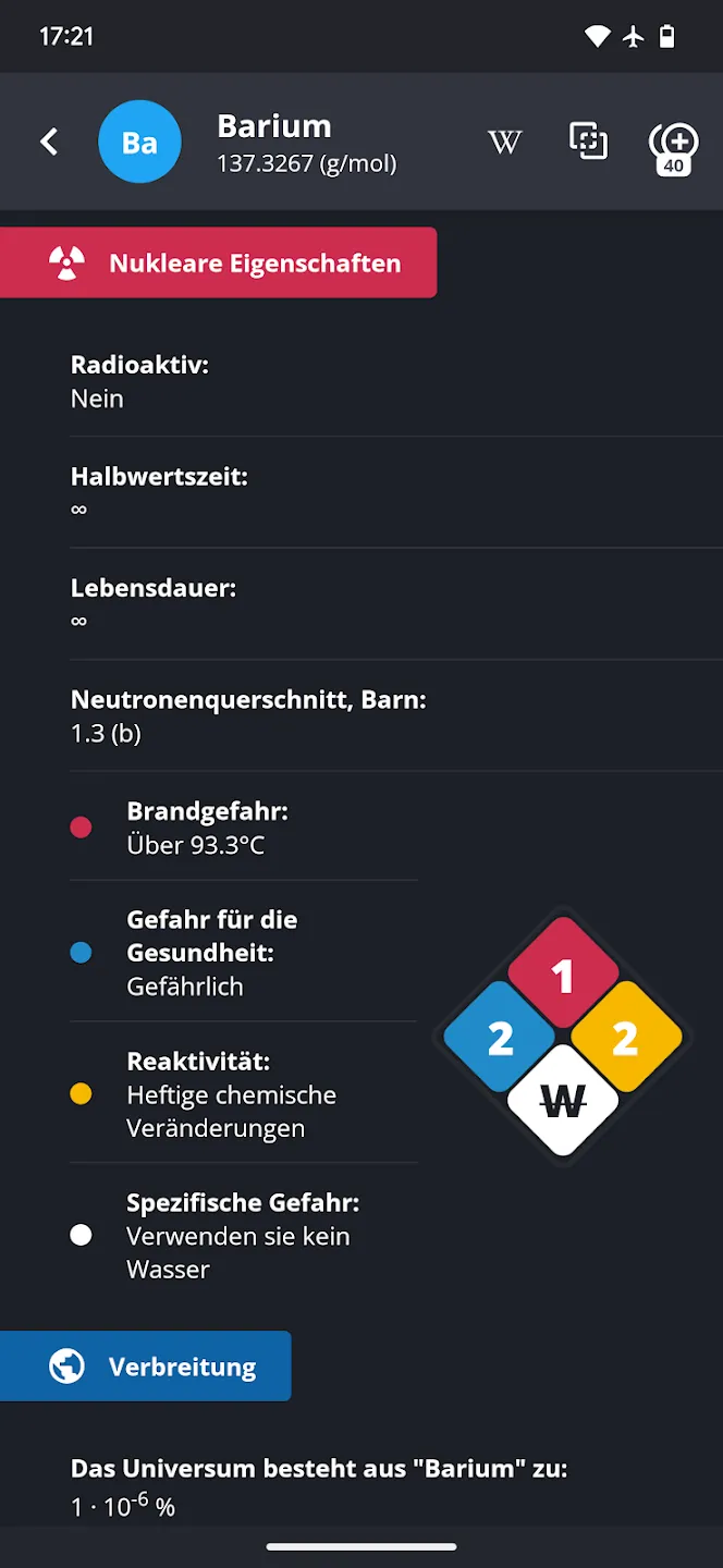 Periodensystem 2025 PRO v3.5.9 APK Мод (Полная версия) Screenshot 2