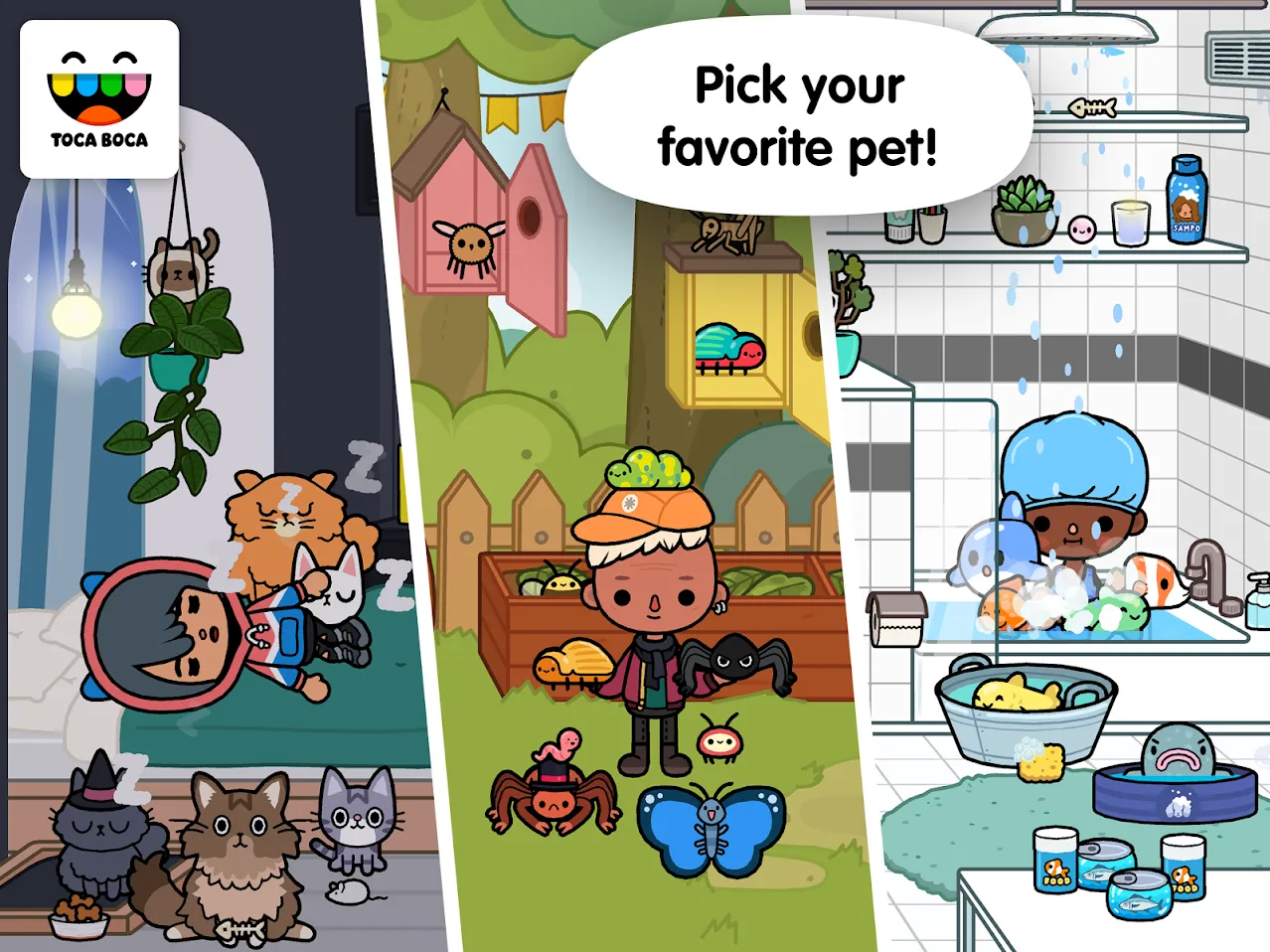 Toca Life: Pets [мод: полная версия] Screenshot 2
