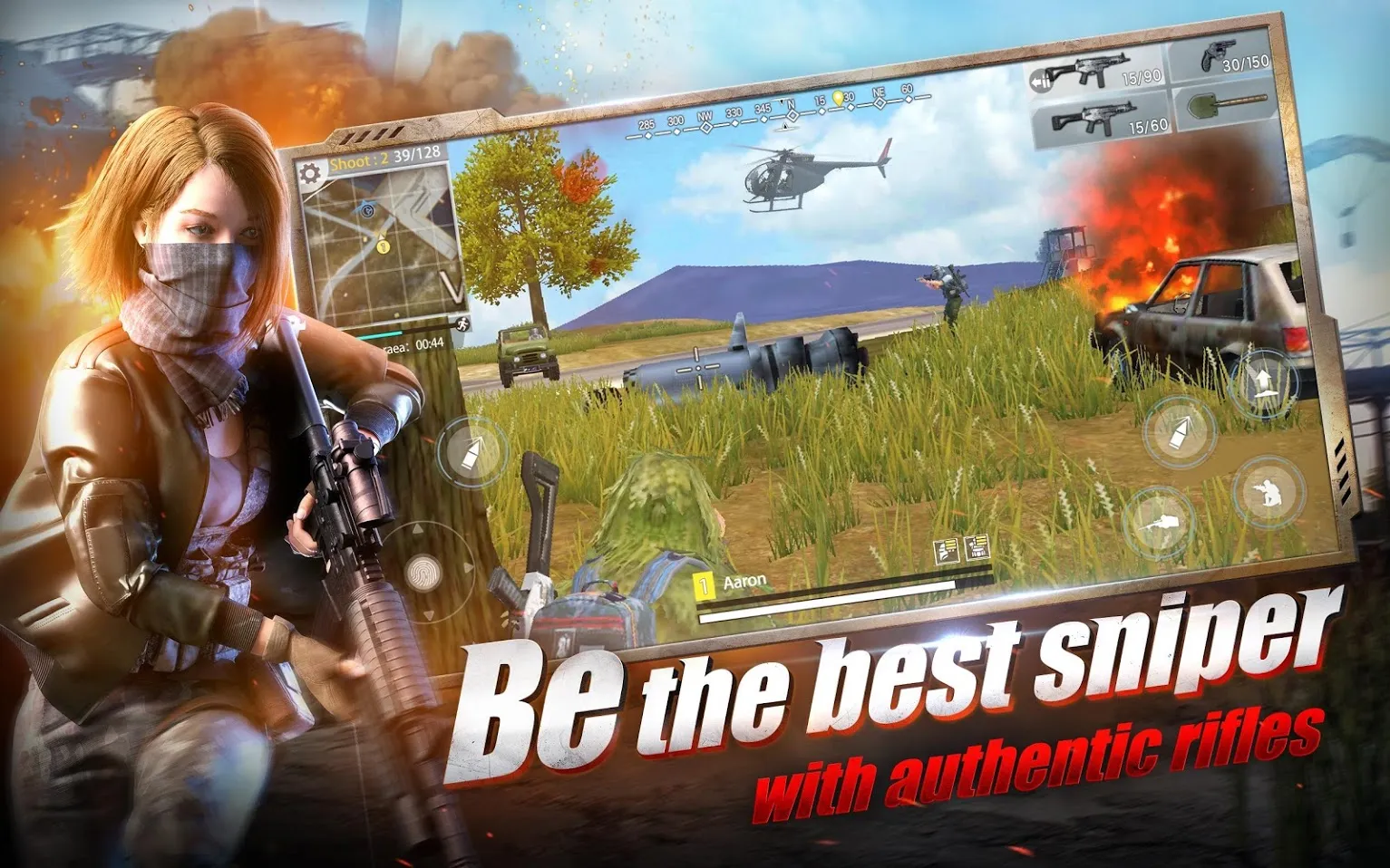 Hopeless Land: Fight for Survival [мод: aimbot/headshot] Screenshot 2