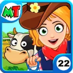 Скачать My Town : Ферма [мод: много денег] на Андроид