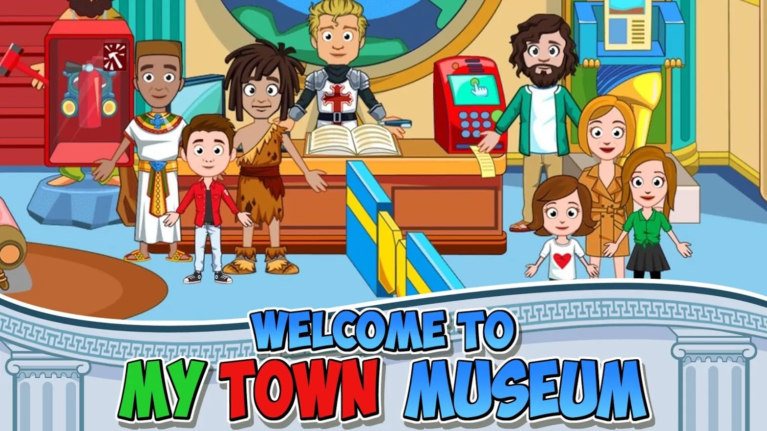 My Town : Museum [мод: много денег] Screenshot 1