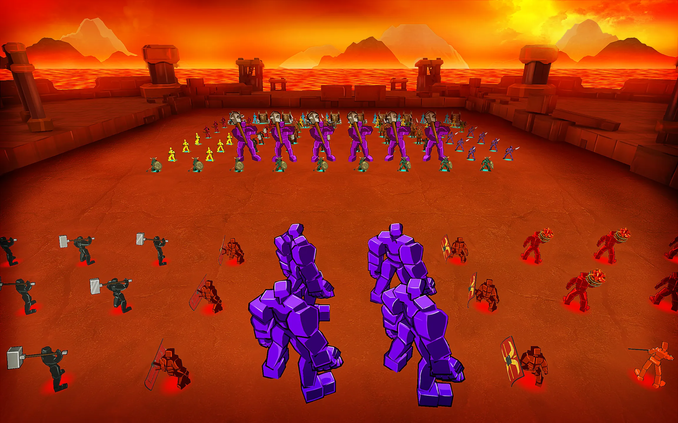 Epic Battle Simulator v1.9.30 APK Мод (Много денег) Screenshot 3