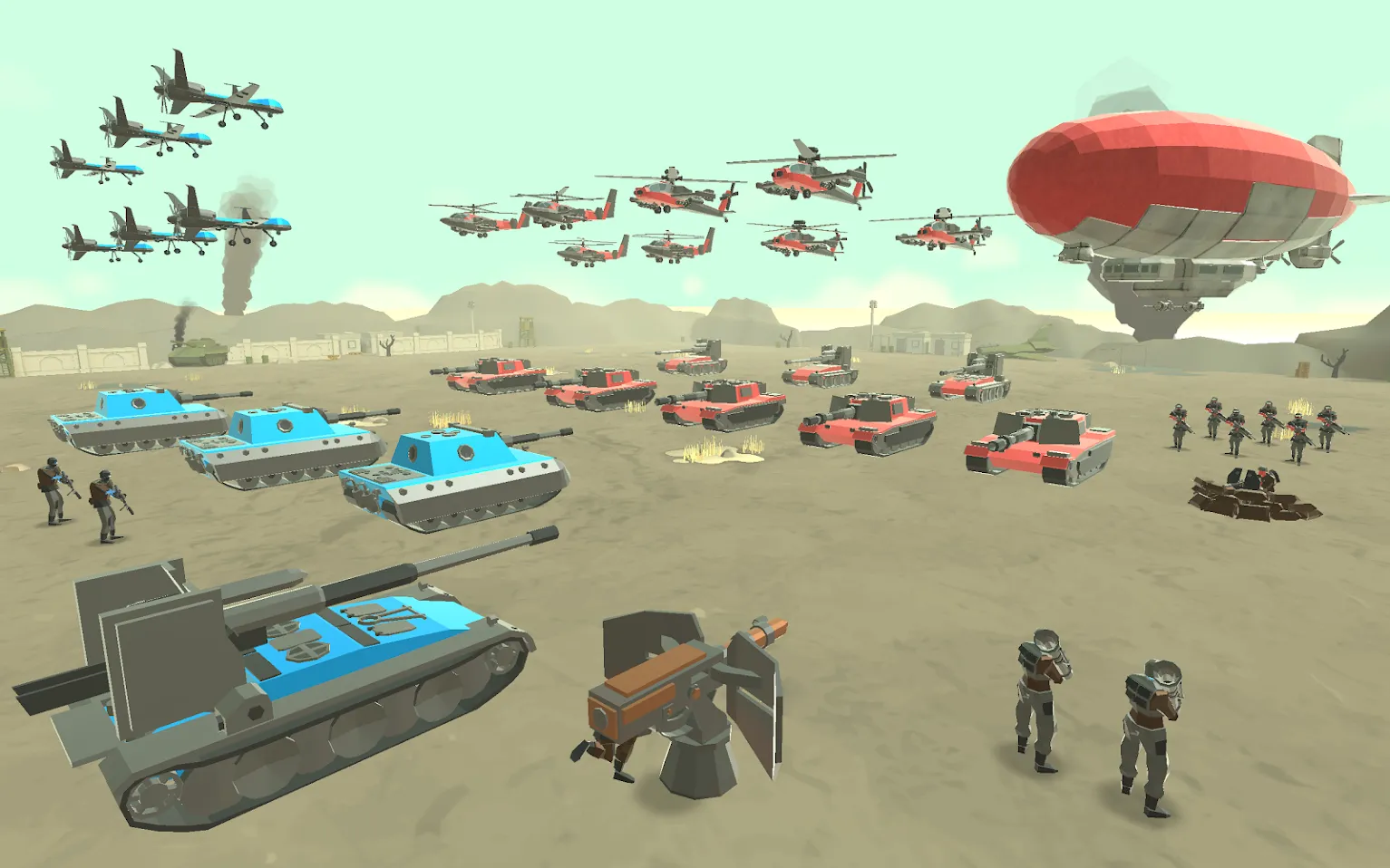 Army Battle Simulator [мод: много денег] Screenshot 1