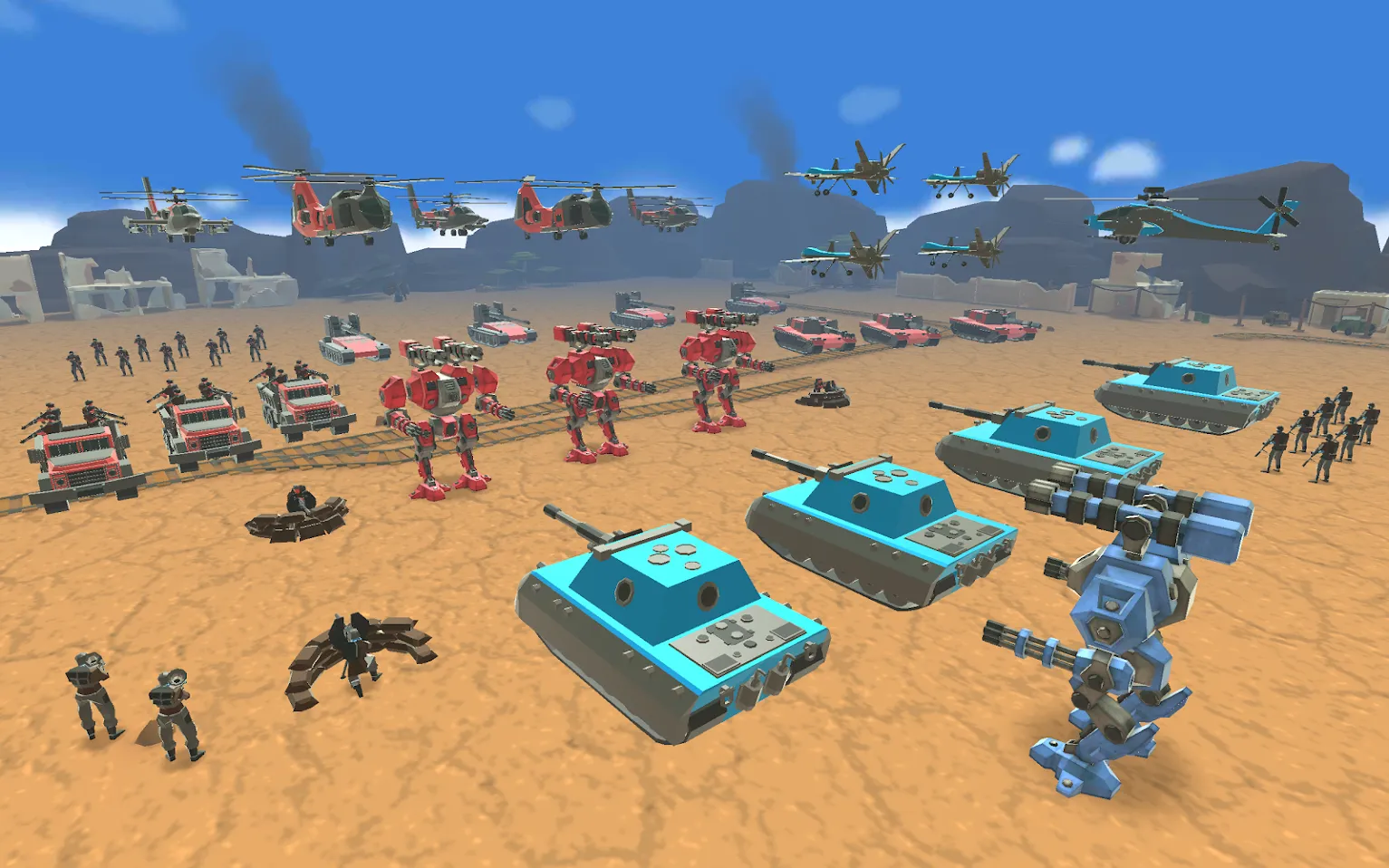 Army Battle Simulator [мод: много денег] Screenshot 3