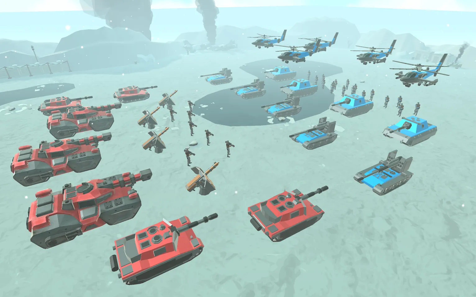 Army Battle Simulator [мод: много денег] Screenshot 4