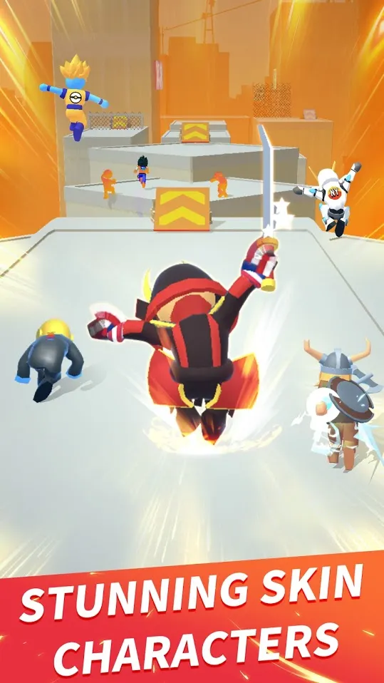Parkour Race – Freerun Game [мод: всё открыто] Screenshot 4