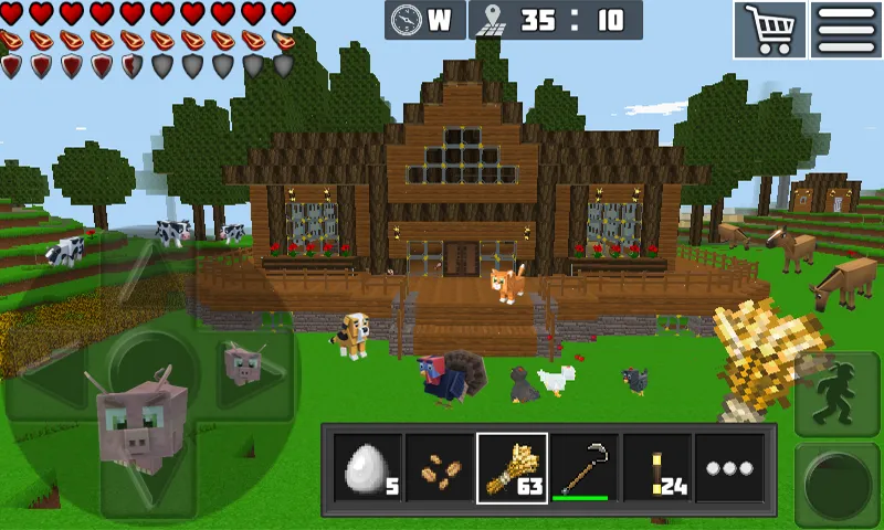 WorldCraft Premium v3.8.31 APK Мод (Много денег) Screenshot 2