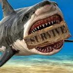 Скачать Shark Land: Survival Simulator [мод: бесплатные покупки] на Андроид