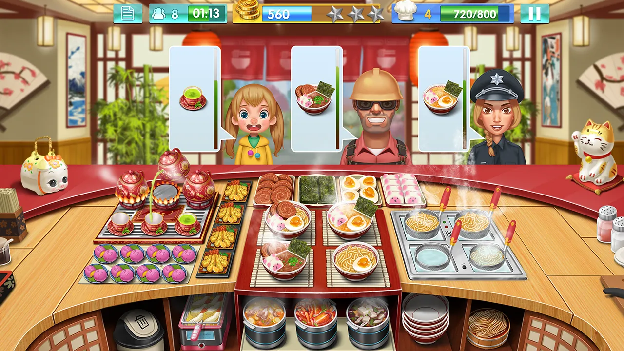 Crazy Cooking - Star Chef v2.4.3 APK Мод (Много денег) Screenshot 4