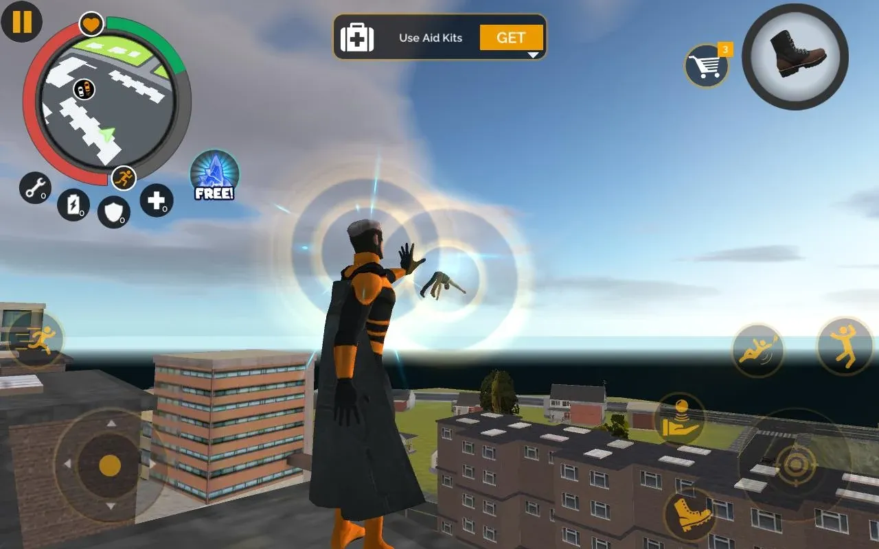 Naxeex Superhero v2.6.7.7 APK Мод (Много очков навыков) Screenshot 1