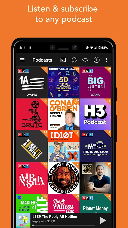 Podcast & Radio Addict [мод: полная версия] Screenshot 3