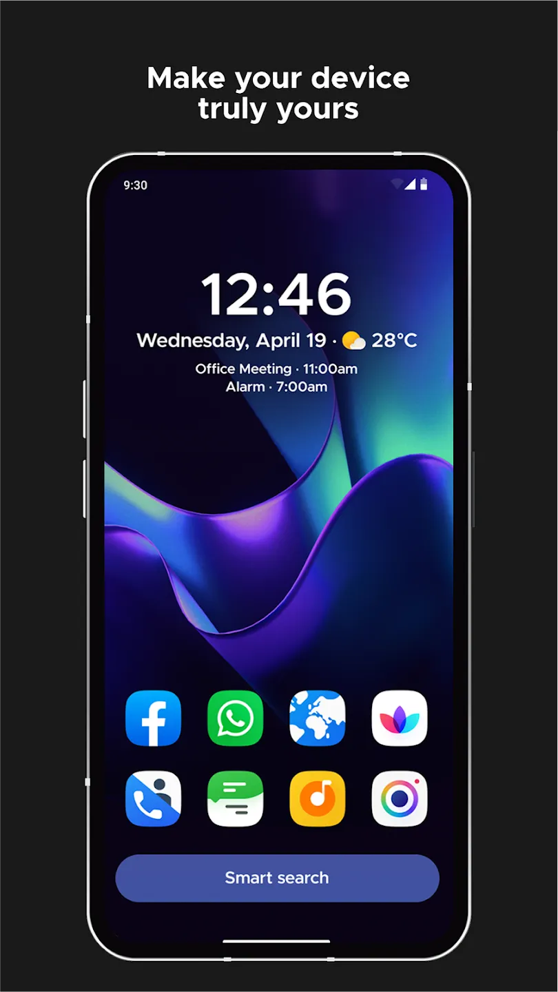 Smart Launcher 6 v6.6 build 010 APK Мод (Всё открыто, Pro) Screenshot 1