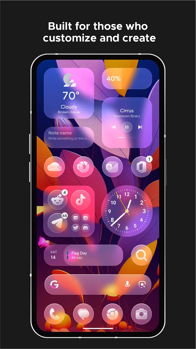 Smart Launcher 6 v6.6 build 010 APK Мод (Всё открыто, Pro) Screenshot 2
