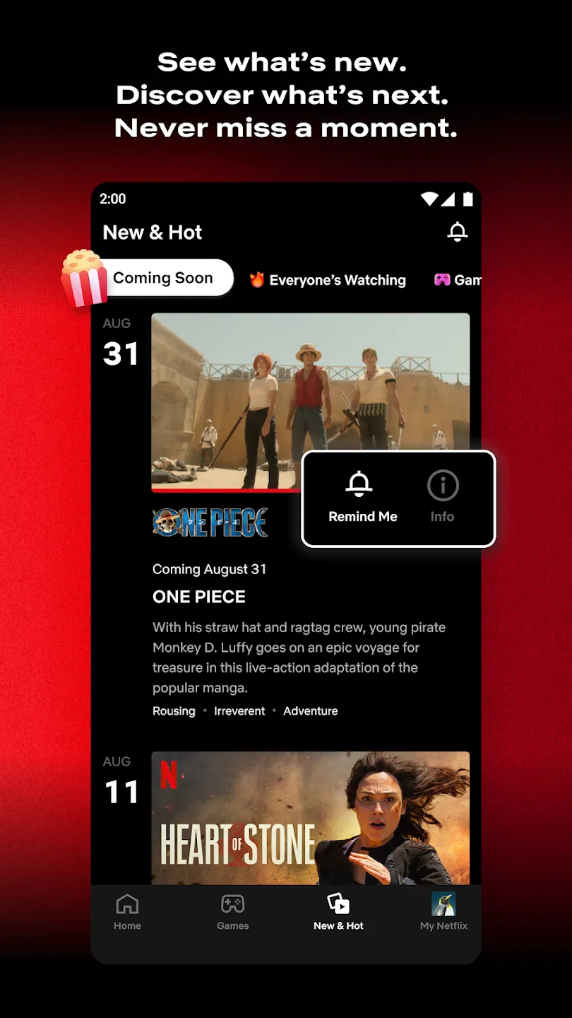 Netflix v9.64.0 APK Мод (Всё открыто, Premium) Screenshot 1