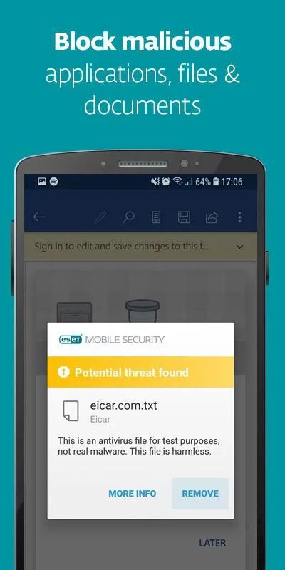 ESET Mobile Security & Antivirus Premium Screenshot 3