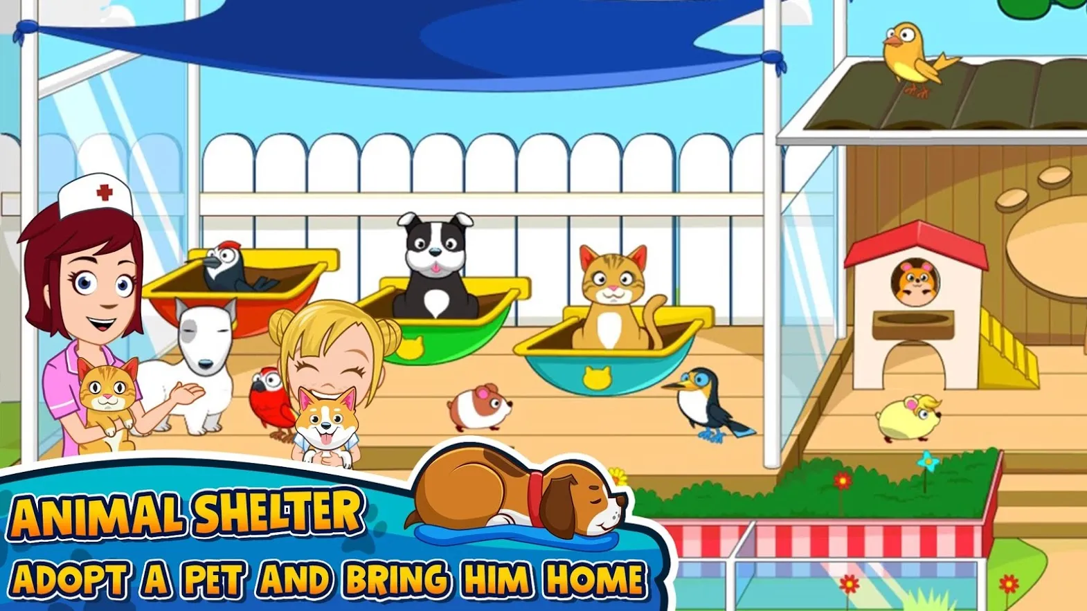 My Town : Pets [мод: полная версия] Screenshot 4