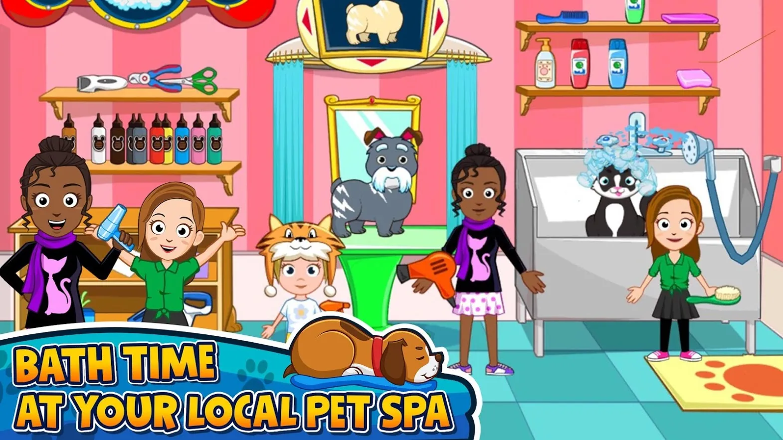 My Town : Pets [мод: полная версия] Screenshot 5