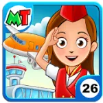 Скачать My Town : Аэропорт [мод: полная версия] на Андроид