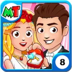Скачать My Town : Wedding [мод: полная версия] на Андроид
