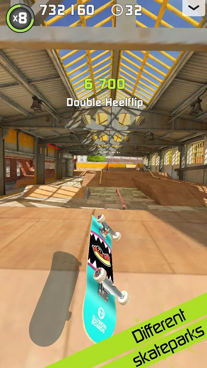 Touchgrind Skate 2 v1.7.0 APK Мод (Всё открыто) Screenshot 3