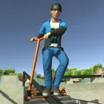 Скачать Scooter FE3D 2 [мод: всё открыто] на Андроид