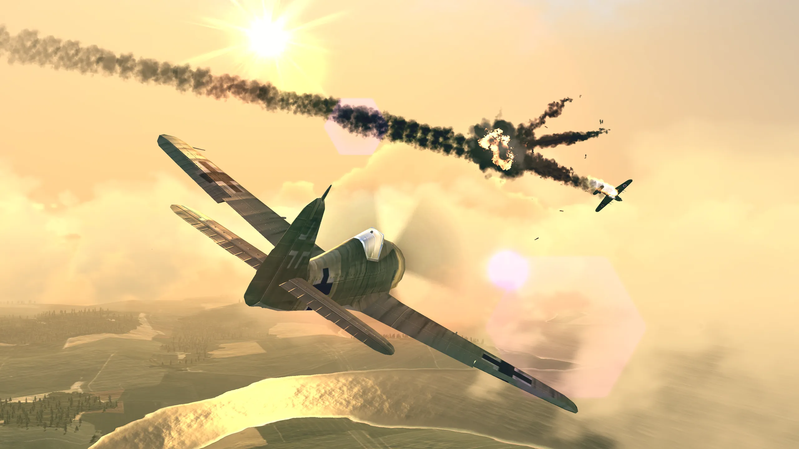 Warplanes: WW2 Dogfight v2.5.1 APK Мод (Много денег) Screenshot 2