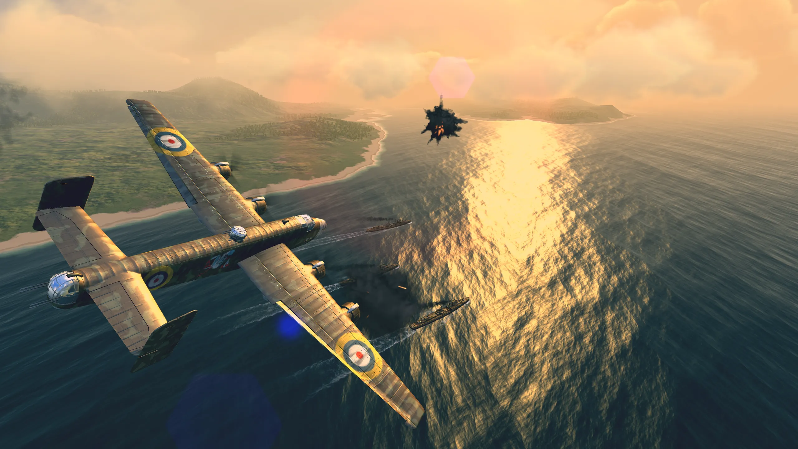 Warplanes: WW2 Dogfight v2.5.1 APK Мод (Много денег) Screenshot 3