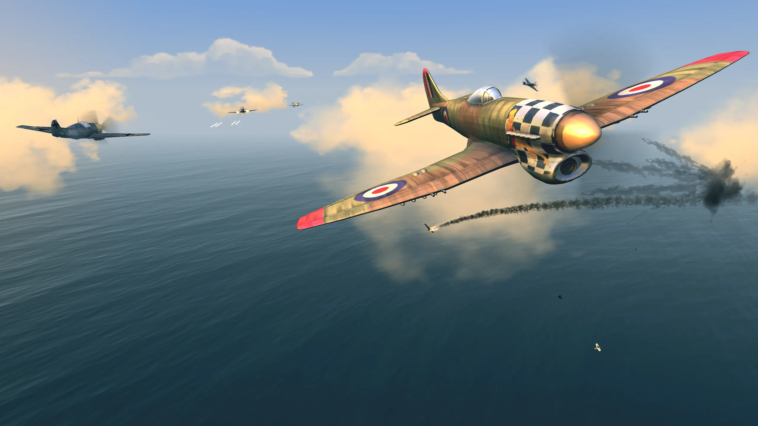 Warplanes: WW2 Dogfight v2.5.1 APK Мод (Много денег) Screenshot 4