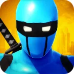 Скачать Blue Ninja : Superhero Game [мод: много денег] на Андроид
