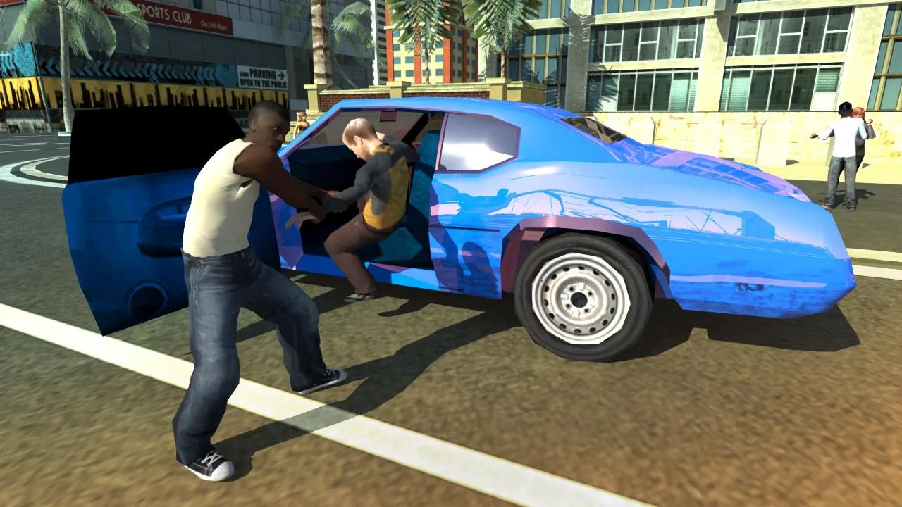 San Andreas Auto Gang Wars: Grand Real Theft Fight [мод: много денег] Screenshot 3