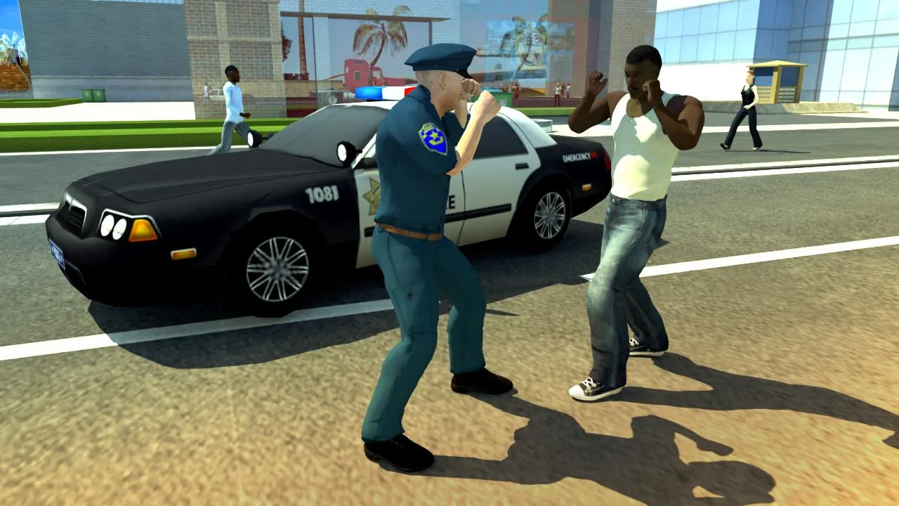 San Andreas Auto Gang Wars: Grand Real Theft Fight [мод: много денег] Screenshot 4