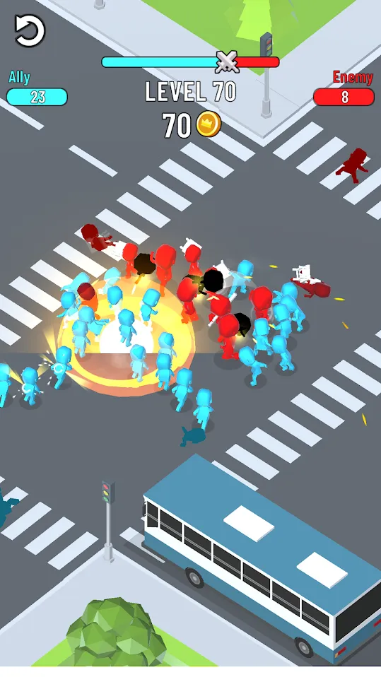 Cross Fight [мод: много денег] Screenshot 3