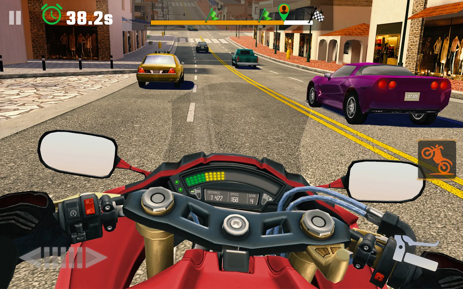 Moto Rider GO: Highway Traffic [мод: много денег] Screenshot 3