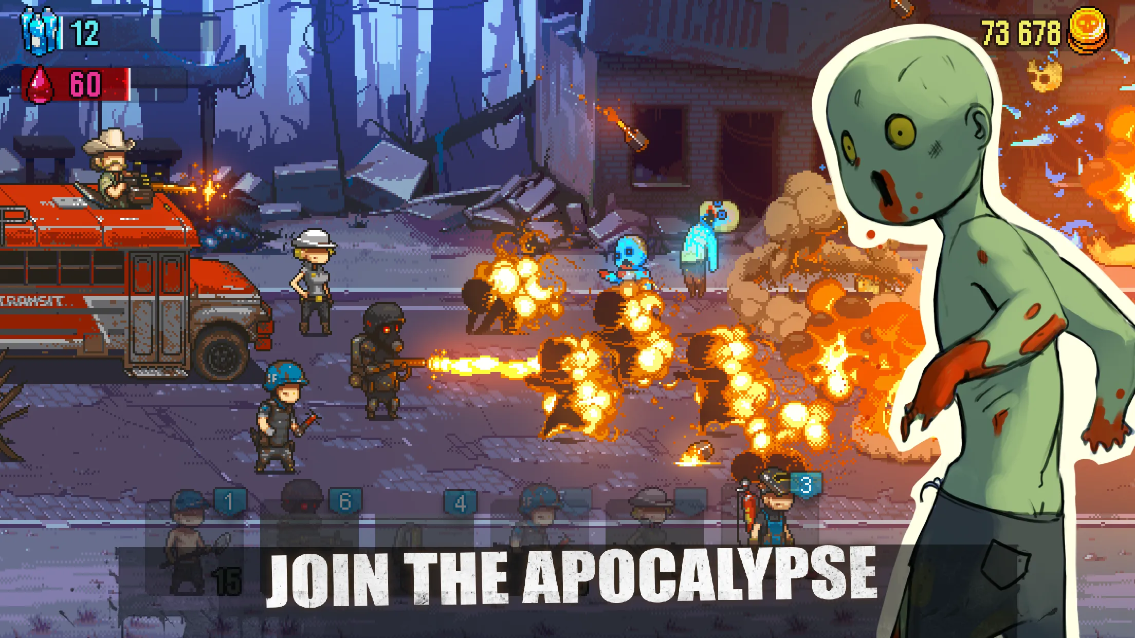 Dead Ahead: Zombie Warfare v4.3.8 APK Мод (Меню, Один удар, Режим бога) Screenshot 3 Dead Ahead: Zombie Warfare v4.3.8 APK Мод (Меню, Один удар, Режим бога) Screenshot 3