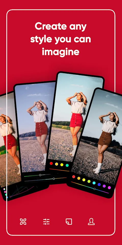 Polarr Pro [мод: всё открыто] Screenshot 1