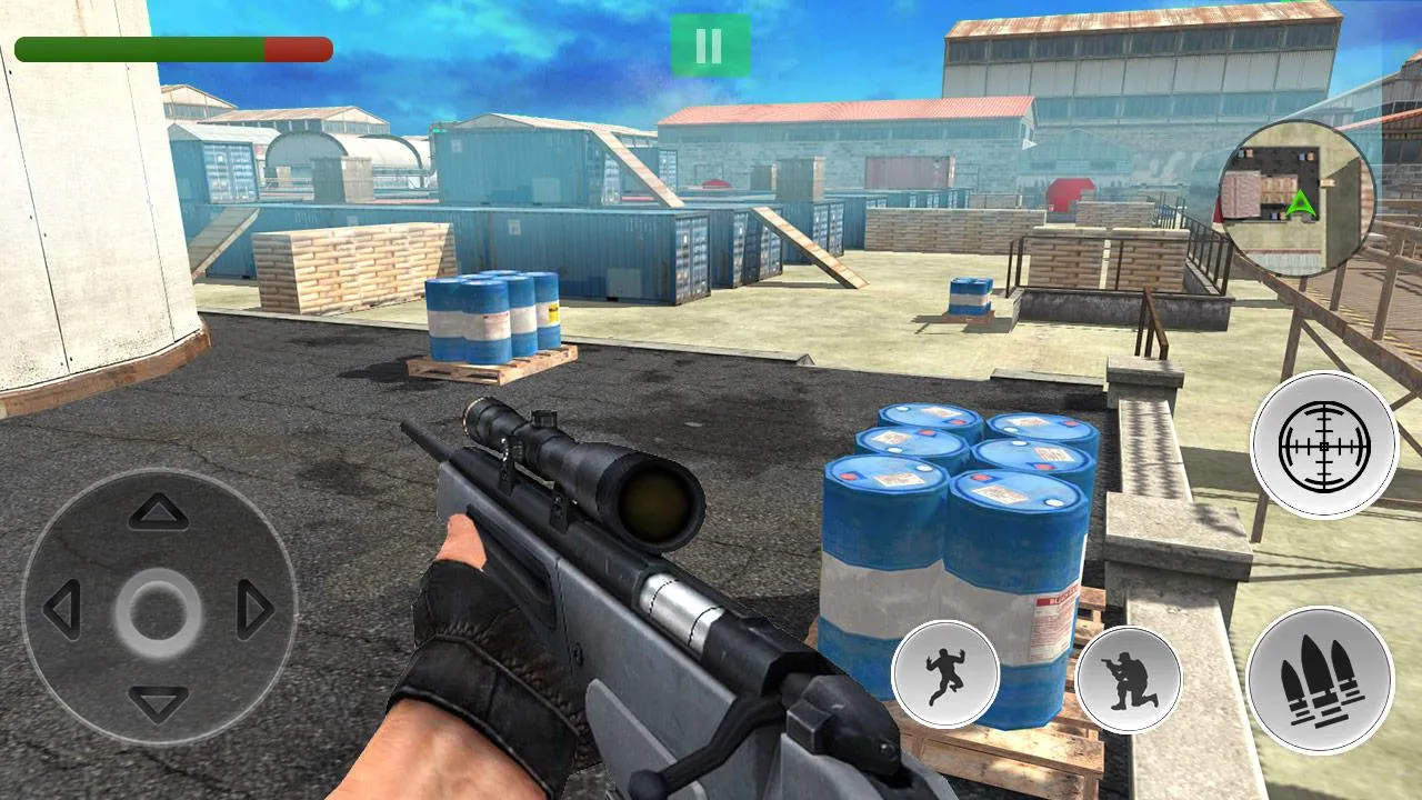 Mission Counter Attack: free shooting game [мод: много денег] Screenshot 2