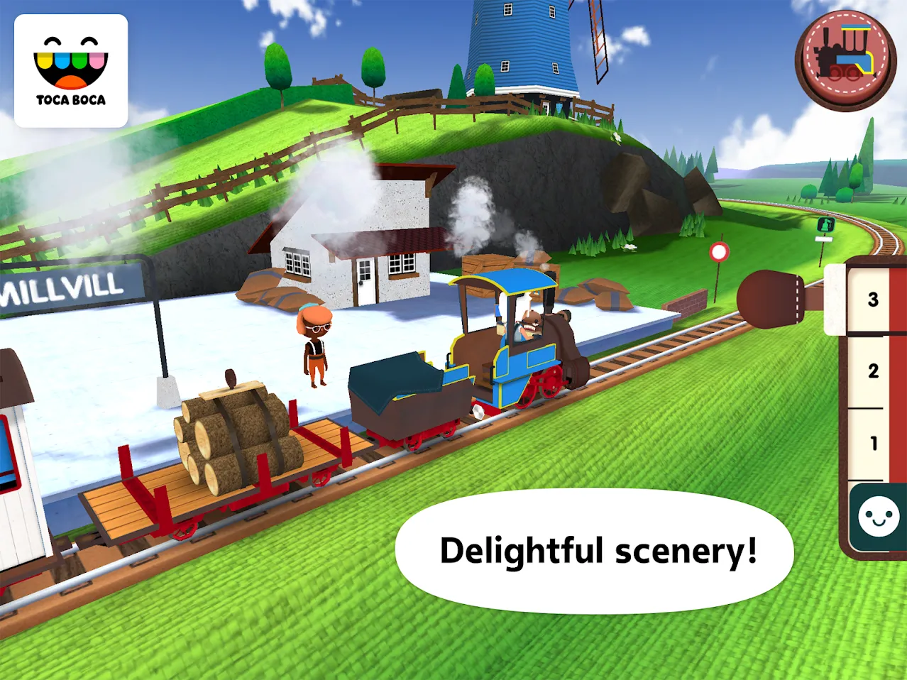 Toca Train [мод: полная версия] Screenshot 3