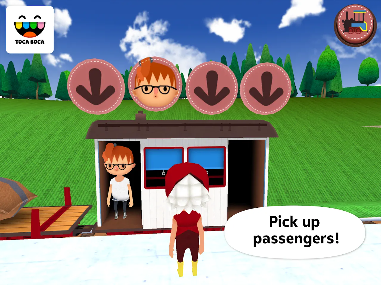 Toca Train [мод: полная версия] Screenshot 5