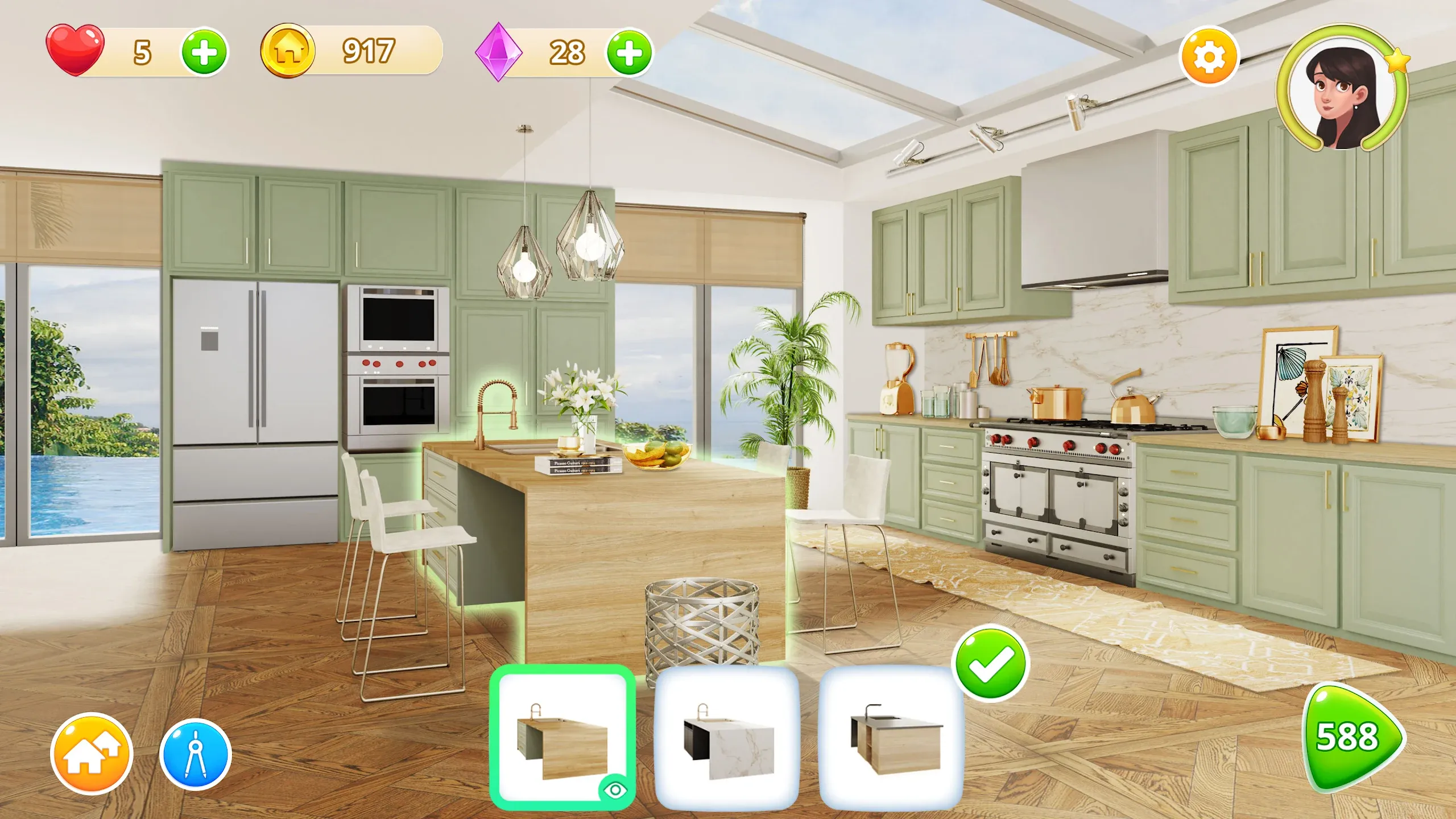 Homematch - Интерьеры и Дизайн v2.25.2 APK Мод (Много денег) Screenshot 1