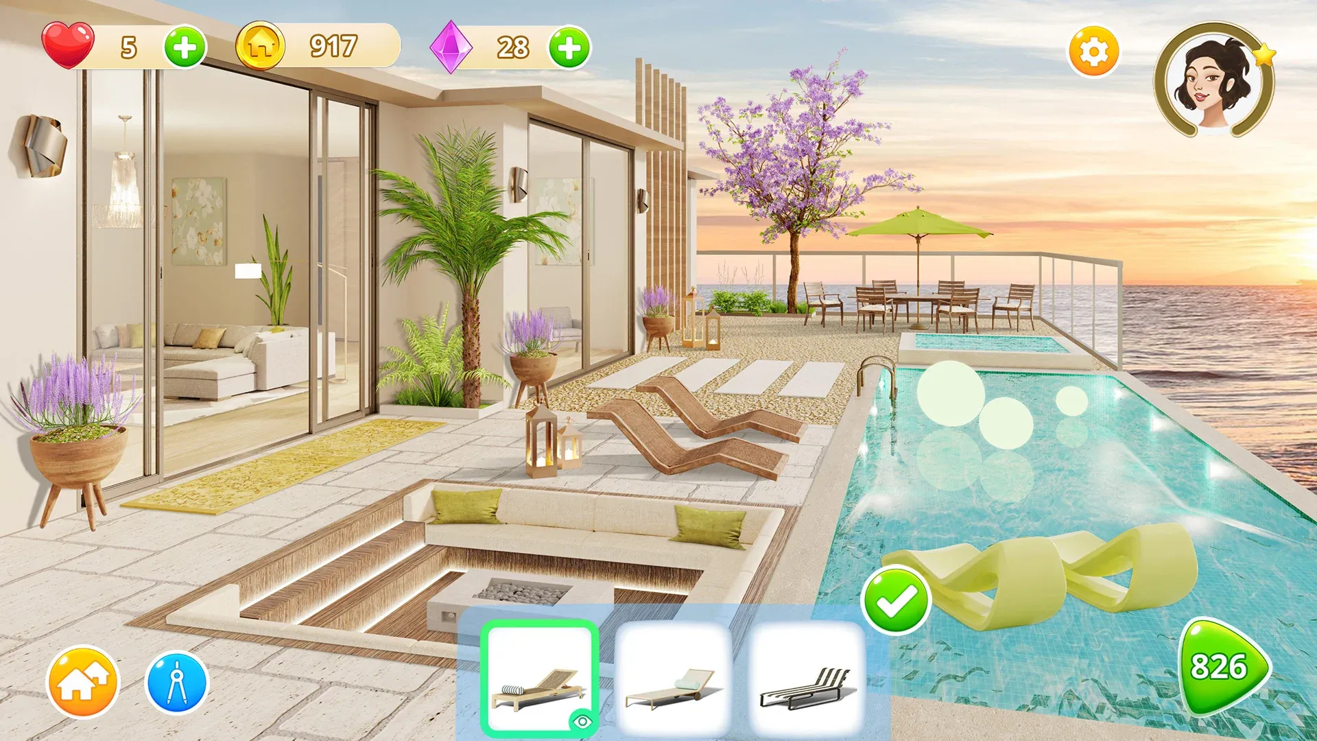 Homematch - Интерьеры и Дизайн v2.25.2 APK Мод (Много денег) Screenshot 2