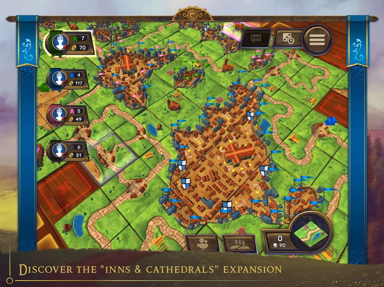 Carcassonne: Tiles & Tactics [мод: полная версия] Screenshot 5